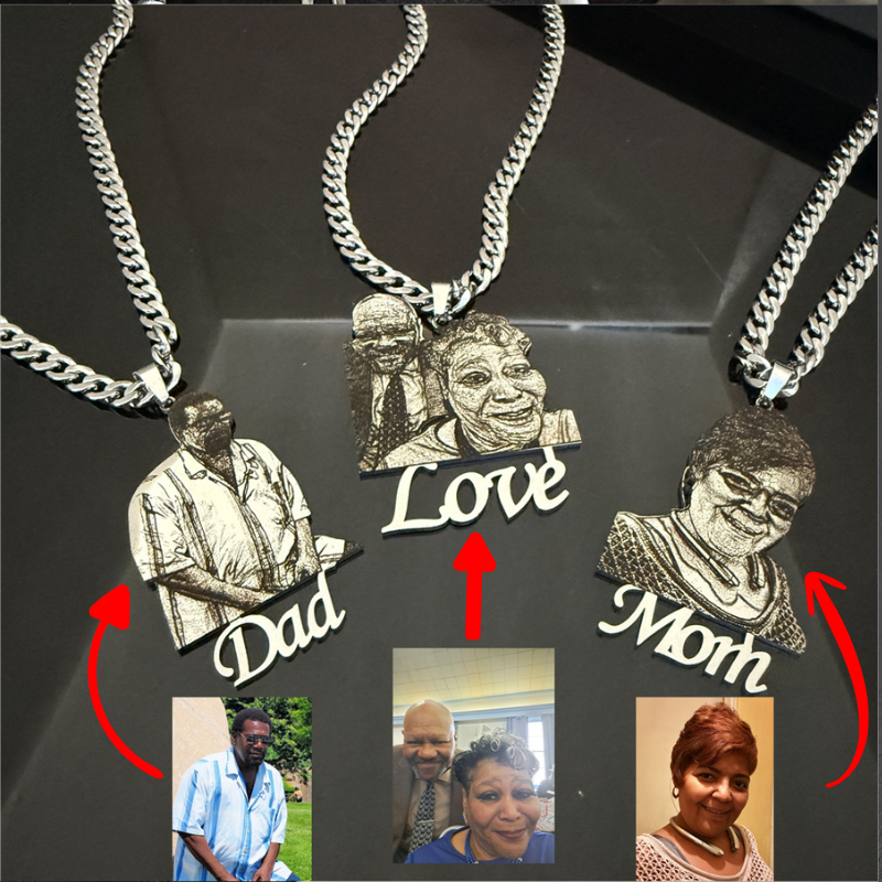 Engraved Memory Necklace